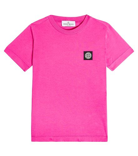 Compass cotton jersey T-shirt - Stone Island Junior - Modalova