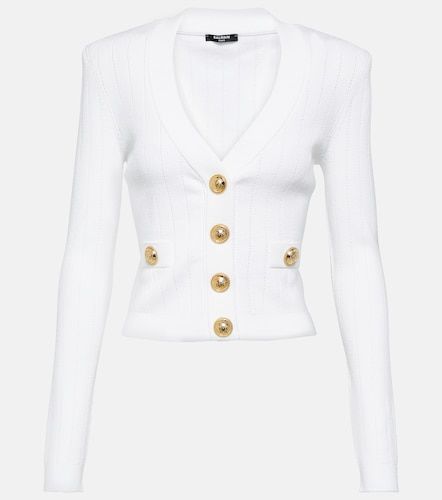 Balmain Cárdigan acanalado - Balmain - Modalova