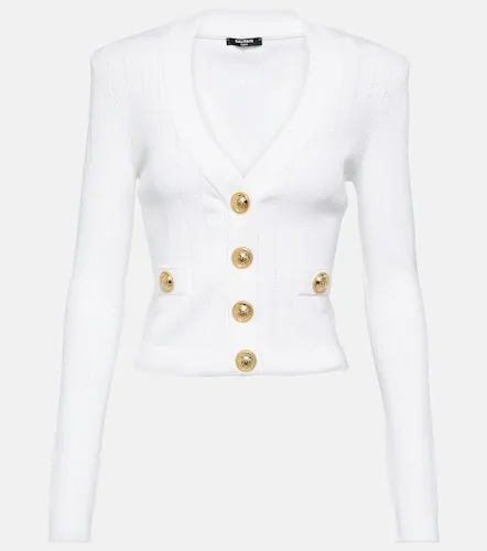 Balmain Cárdigan acanalado - Balmain - Modalova