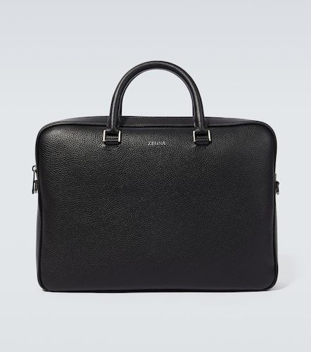 Zegna Edgy leather briefcase - Zegna - Modalova