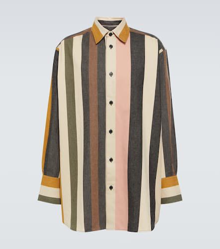 Camicia in cotone a righe - JW Anderson - Modalova