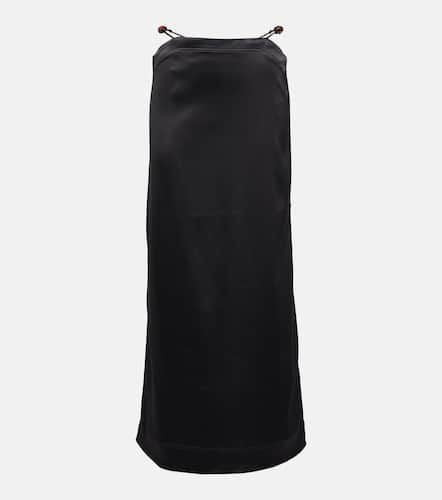 Ganni Satin maxi skirt - Ganni - Modalova