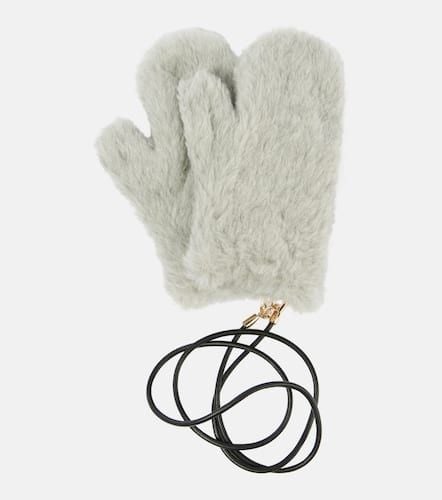 Max Mara Ombrato teddy mittens - Max Mara - Modalova