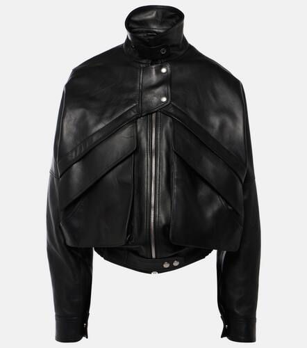 Magda Butrym Leather bomber jacket - Magda Butrym - Modalova