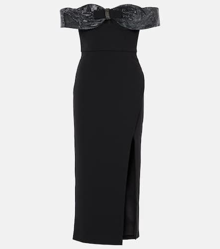 Strapless embellished midi dress - Self-Portrait - Modalova