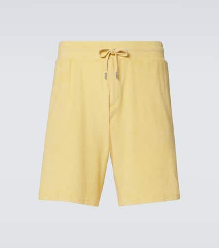 Faustino cotton and linen-blend terry shorts - Frescobol Carioca - Modalova