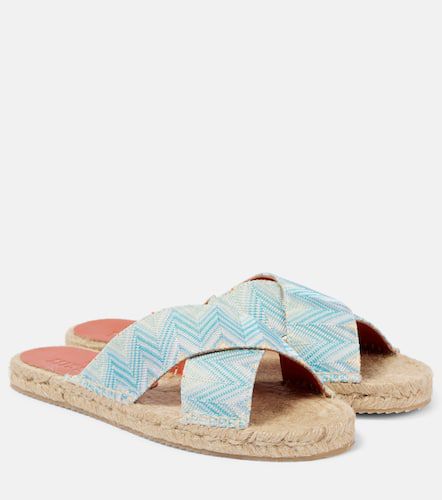 Harlow Zigzag espadrille slides - Missoni - Modalova