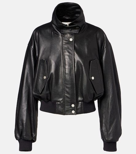 Chaqueta bomber Briar de piel - Nour Hammour - Modalova