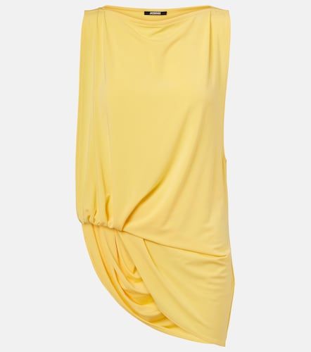 Top Peplo de jersey drapeado - Jacquemus - Modalova