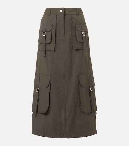 Falda midi en mezcla de algodón - Acne Studios - Modalova