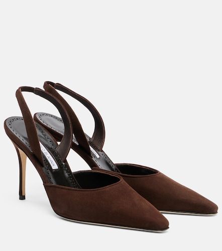 Borelapla suede slingback pumps - Manolo Blahnik - Modalova