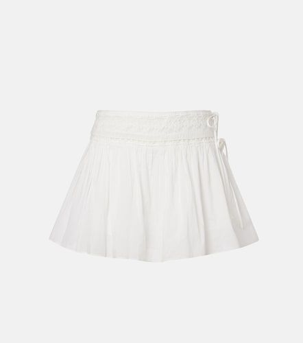 Falda pantalón Danielle de algodón con encaje - Posse - Modalova