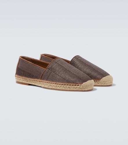 Espadrillas con pelle - Brunello Cucinelli - Modalova