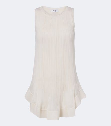 Alaïa Minikleid aus Seide - Alaia - Modalova
