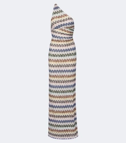 Abito lungo in lamé monospalla - Missoni - Modalova