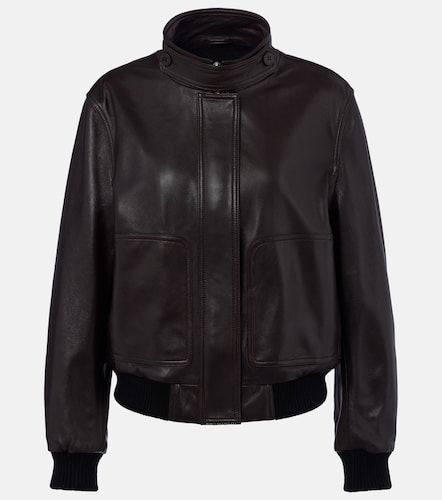 Nour Hammour Rios leather jacket - Nour Hammour - Modalova