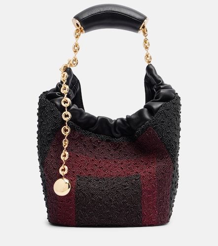 Borsa Squeeze Mini in pelle con perline - Loewe - Modalova
