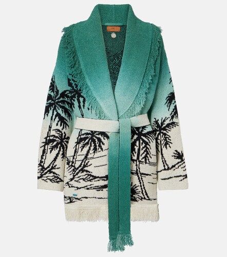 Cárdigan Wave Bloom de jacquard - Alanui - Modalova