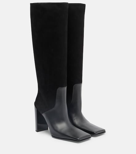 Alaïa Stivali 90 in pelle e suede - Alaia - Modalova