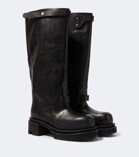 Botas altas Naska de piel - Rick Owens - Modalova