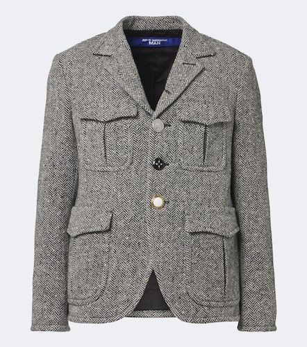 Herringbone wool-blend blazer - Junya Watanabe - Modalova