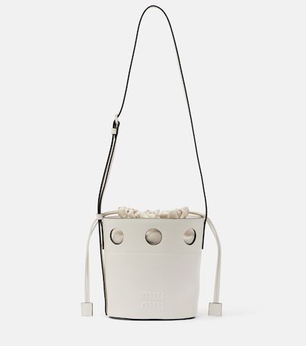 Miu Miu Borsa a secchiello in pelle - Miu Miu - Modalova