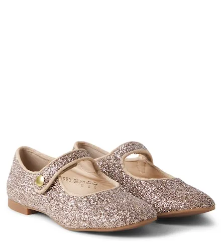 Bebé - Bailarinas Mary Jane Daisy con glitter - Pom d'Api - Modalova