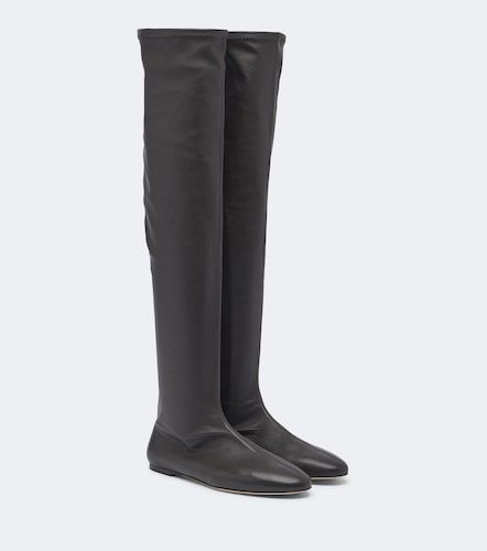 Toteme Overknee-Stiefel aus Leder - Toteme - Modalova