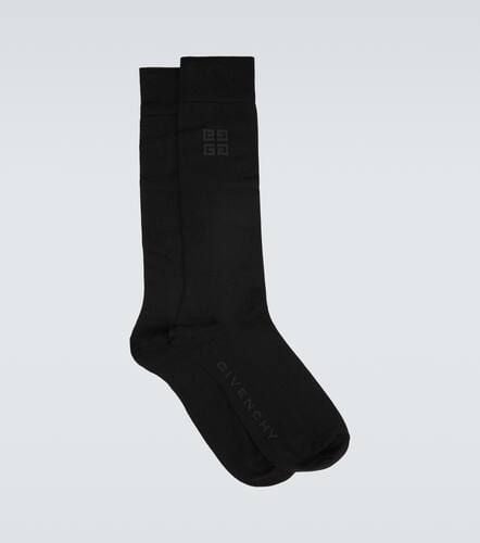 Givenchy 4G silk-blend socks - Givenchy - Modalova