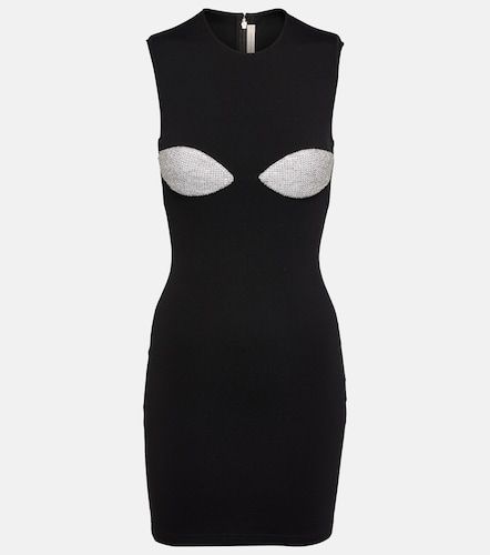 Miniabito aderente con cristalli - Christopher Kane - Modalova