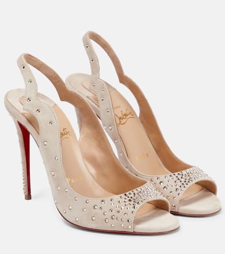 Nudes Degrachick suede sandals - Christian Louboutin - Modalova