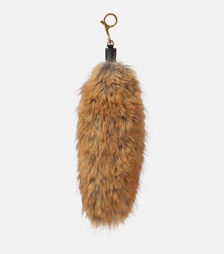 Burberry Faux-fur bag charm - Burberry - Modalova