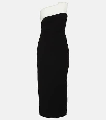 Strapless crÃªpe midi dress - Roland Mouret - Modalova