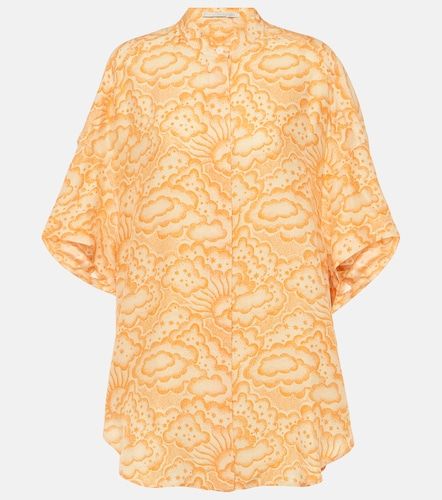 Blusa de seda estampada - Stella McCartney - Modalova