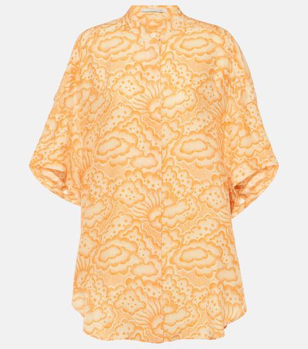 Printed silk blouse - Stella McCartney - Modalova