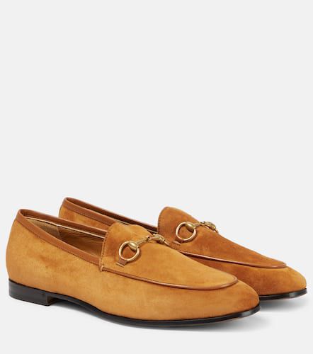 Gucci Jordaan suede loafers - Gucci - Modalova