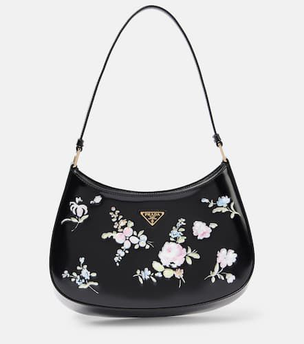 Bolso al hombro Cleo de piel cepillada - Prada - Modalova