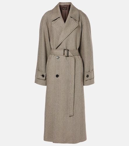 Foster herringbone virgin wool coat - Loro Piana - Modalova