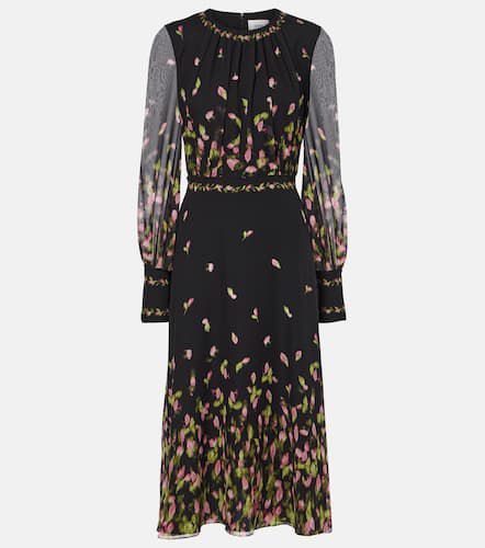 Erdem Floral silk voile midi dress - Erdem - Modalova