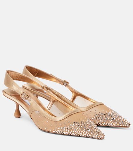 Pumps slingback Amel 50 in mesh - Jimmy Choo - Modalova