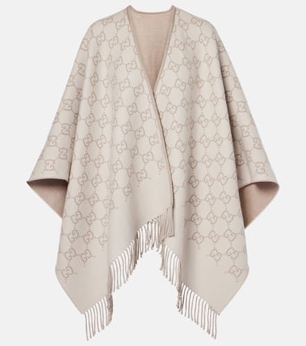 Gucci GG wool jacquard shawl - Gucci - Modalova