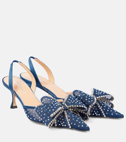 Cadeau 65 embellished slingback pumps - Mach & Mach - Modalova