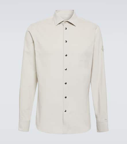 Moncler Satin overshirt - Moncler - Modalova