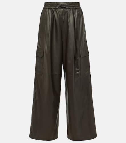 Yves Salomon Leather cargo pants - Yves Salomon - Modalova