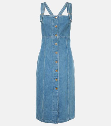 Patou Denim midi dress - Patou - Modalova