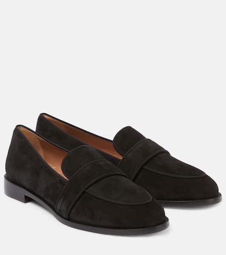 Aquazzura Martin suede loafers - Aquazzura - Modalova