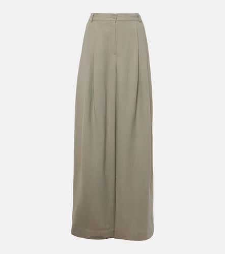 Piper pleated wide-leg pants - The Frankie Shop - Modalova