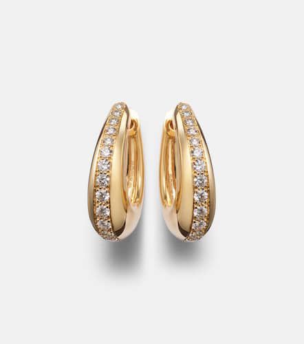 Chakra Icon 18kt earrings with diamonds - Ananya - Modalova