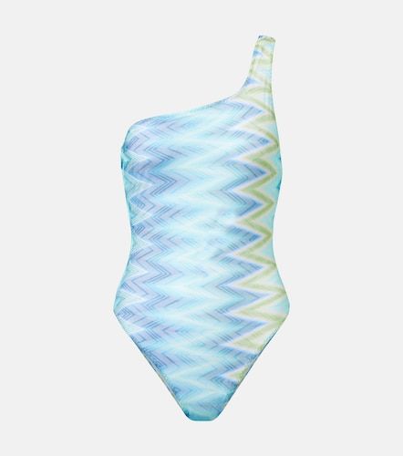 Costume intero monospalla a zig-zag - Missoni - Modalova