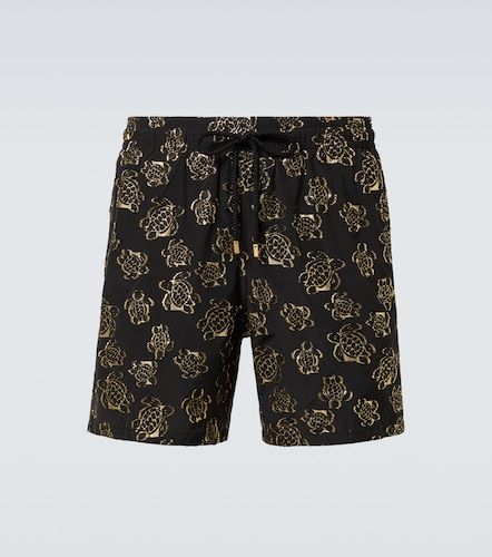 Jacquard embroidered swim trunks - Vilebrequin - Modalova